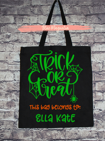 Trick or Treat Candy Bag