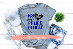 My Heart Belongs to a Police Officer