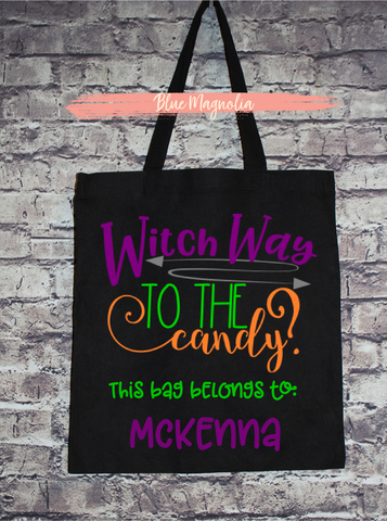 Witch Way to the Candy Bag