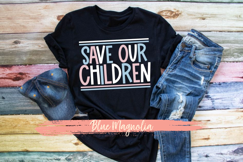Save Our Children - Human Trafficking - Color