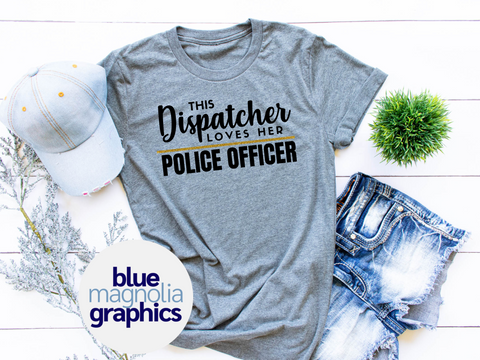 This Dispatcher Loves Her Police Officer